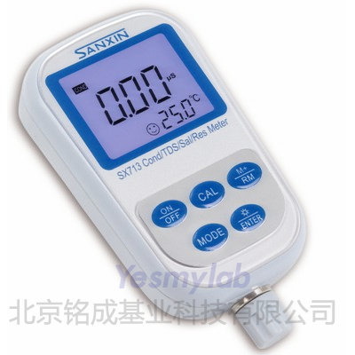 SX713便携式电导率/TDS/盐度/电阻率仪